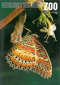 Die Zeitschrift des Kölner Zoos, H. 1, 38. JG mit Jabe 1994. 