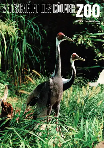 Die Zeitschrift des Kölner Zoos, H. 4, 38. JG. 