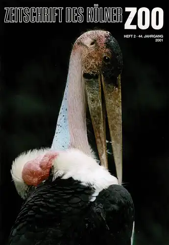 Die Zeitschrift des Kölner Zoos. H. 2, 44. JG. 