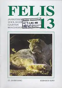 Jahresbericht Felis (13. Jahrgang, 95) Jabe 94. 