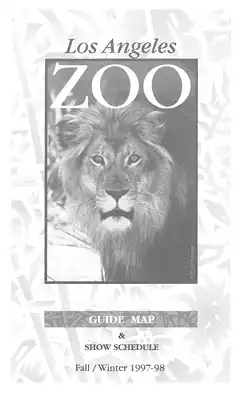 Guide Map & Show Schedule Fall/Winter 1997-1998 mit Lageplan. 