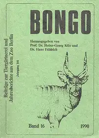 Bongo Band 16 (darin u.a.: Elastolin-Vorlagen und Zoo-Plakate). 