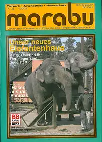 Zoozeitschrift "Marabu" 7. J. 1/2003. 