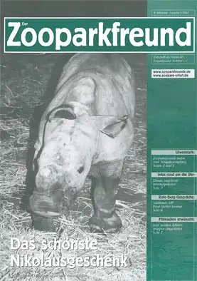 Der Zooparkfreund 8. Jahrgang / Ausgabe 1/2002. 