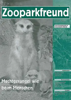 Der Zooparkfreund 11. Jahrgang / Ausgabe 3/2005. 
