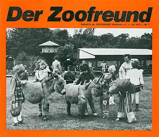 Der Zoofreund - Zeitschrift d. Zoofreunde Hannover; Nr. 7. 