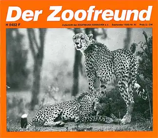 Der Zoofreund - Zeitschrift d. Zoofreunde Hannover; Nr. 61. 