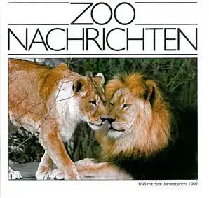 Allwetterzoo Nachrichten 1/1998 - Jahresbericht 1997. 