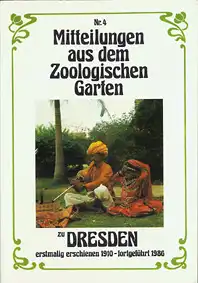 Mitteilungen aus dem zool. Garten; Nr. 4. 