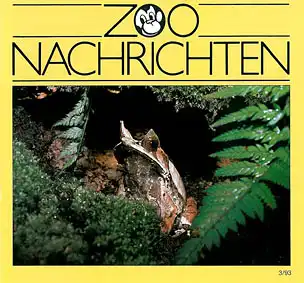 Allwetterzoo Nachrichten 3/1993. 