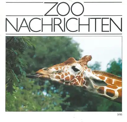 Allwetterzoo Nachrichten 3/1995. 