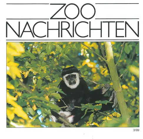 Allwetterzoo Nachrichten 3/1999. 