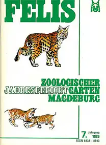 Jahresbericht Felis (7. Jahrgang, 89) Jabe 88. 