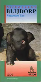 Zooführer (Elefantenjunges) mit separatem Lageplan. 