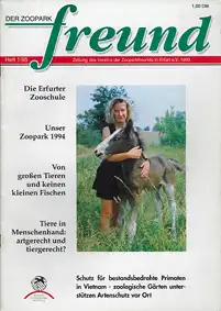Der Zooparkfreund 2. Jahrgang / Ausgabe 1/1995. 