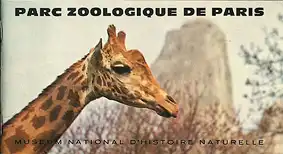 Parc Zoologique de Paris, Zooführer (Giraffe). 