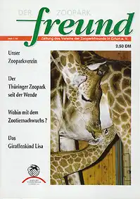 Der Zooparkfreund 1. Jahrgang / Ausgabe 1/1994. 