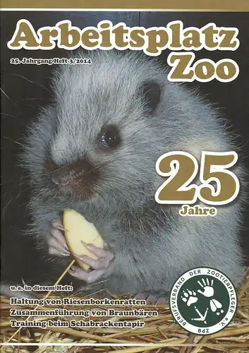 Arbeitsplatz Zoo Heft 3-2014. 