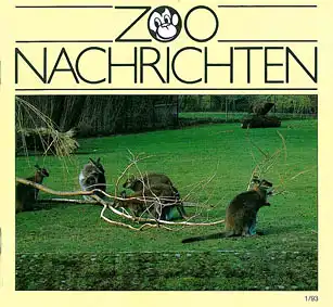 Allwetterzoo Nachrichten 1/1993 - Jahresbericht 1992. 