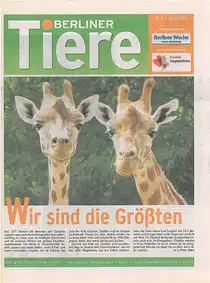 Berliner Tiere. Nr. 9, August 2010. 