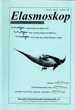 Elasmoskop Mitglieder- und Informationsschrift 1. Jahrgang Nr. 2. 