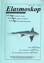 Elasmoskop Mitglieder- und Informationsschrift 2. Jahrgang Nr. 1. 