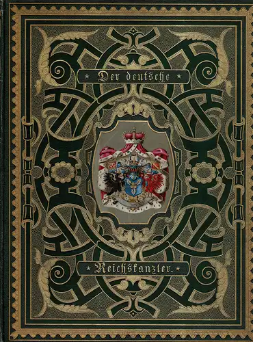 Der deutsche Reichskanzler Fürst Otto von Bismarck und die Stätten seines Wirkens.