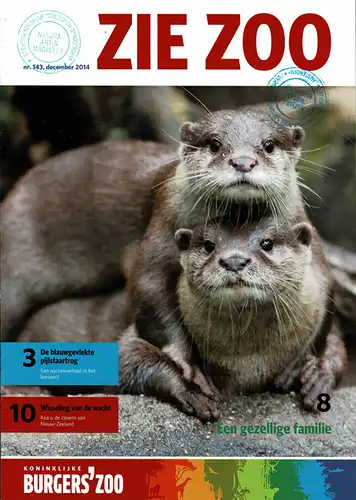 ZIE ZOO, nr. 143, december 2014. 
