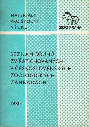 Tierbestandsliste 1980. 