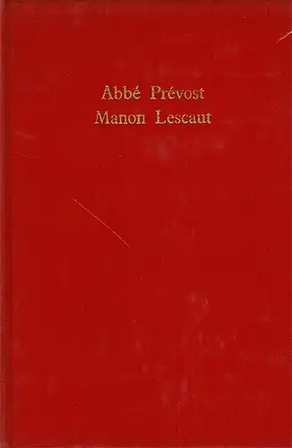 Manon Lescaut. Pr?face De Pierre Mac Orlan. 