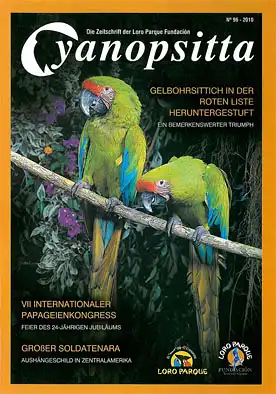 Cyanopsitta - Zeitschrift der Loro Parque Fundacion, Nr. 96, 2010. 