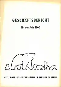 Gesch?ftsbericht f?r das Jahr 1960. 