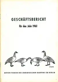 Gesch?ftsbericht f?r das Jahr 1961. 