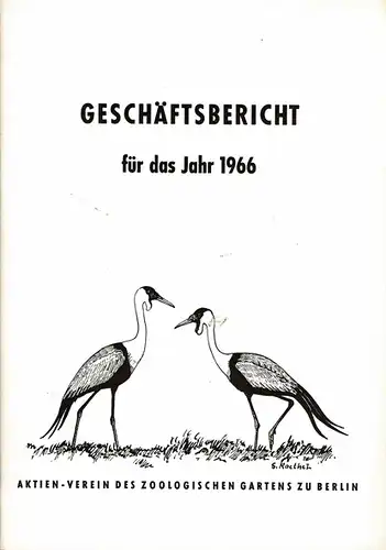 Gesch?ftsbericht f?r das Jahr 1966. 