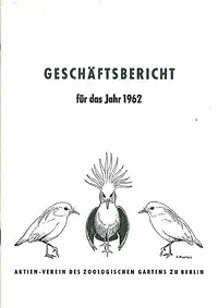 Gesch?ftsbericht f?r das Jahr 1962. 