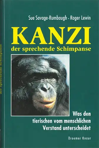 Kanzi, der sprechende Schimpanse. 