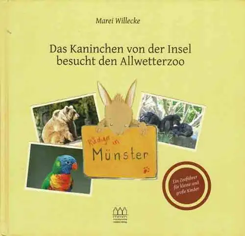 Das Kaninchen von der Insel besucht den Allwetterzoo. 