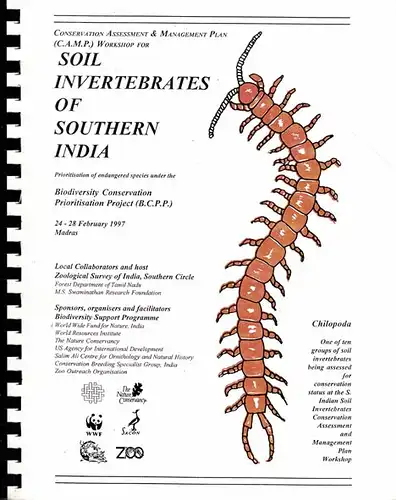 Soil Invertebrates Of Southern India. 