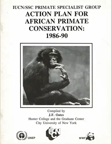Action Plan for African Primate Conservation : 1986-90. 