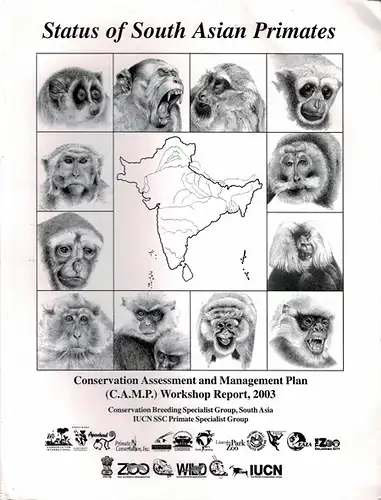 Status of South Asian primates : Conservation Assessment and Management Plan (C.A.M.P.), workshop report, 2003. 