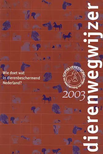 Dierenwegwijzer 2003. 