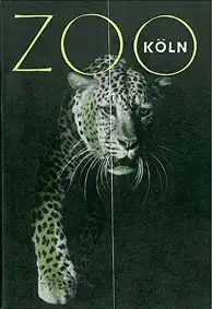 Zooführer (Leopard) mit Faltplan. 