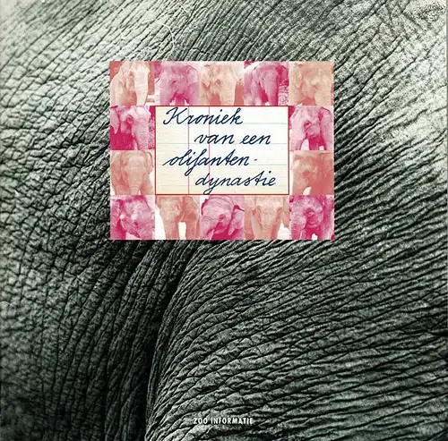 Zoo Informatie, 26. Jahrgang, Nr. 2 "Kroniek van een olifanten dynastie". 