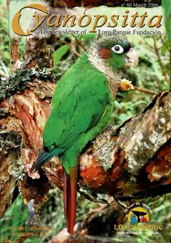 Cyanopsitta - Zeitschrift der Loro Parque Fundacion, Nr. 80, Juni 2006. 