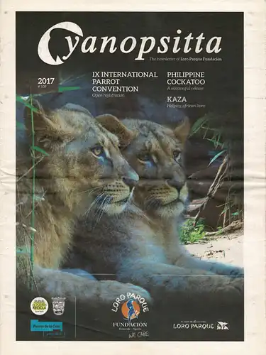 Cyanopsitta - Zeitschrift der Loro Parque Fundacion, Nr. 109, 2017. 