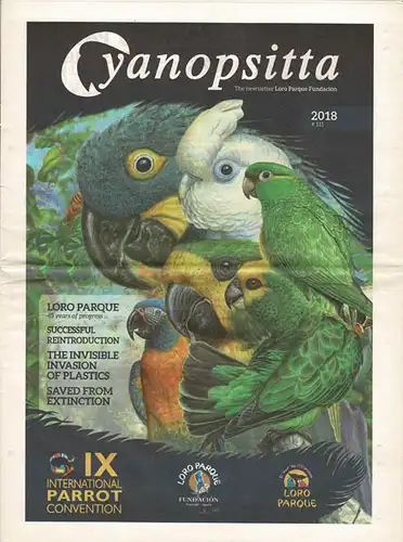 Cyanopsitta - Zeitschrift der Loro Parque Fundacion, Nr. 111, 2018. 