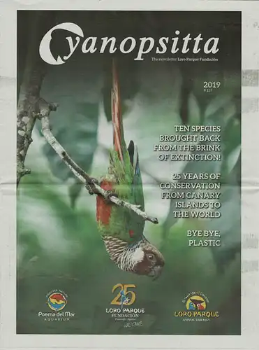 Cyanopsitta - Zeitschrift der Loro Parque Fundacion, Nr. 117, 2019. 