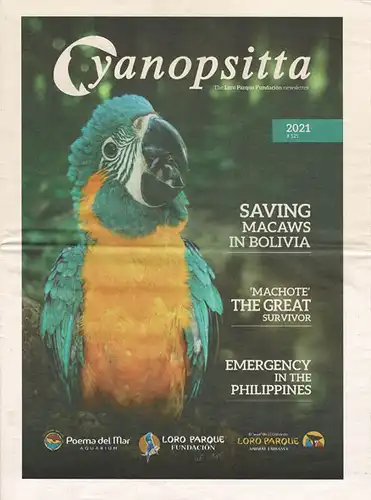 Cyanopsitta - Zeitschrift der Loro Parque Fundacion, Nr. 121, 2021. 