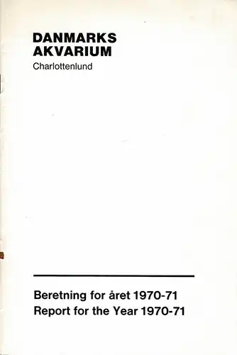 Jahresbericht 1970-71. 