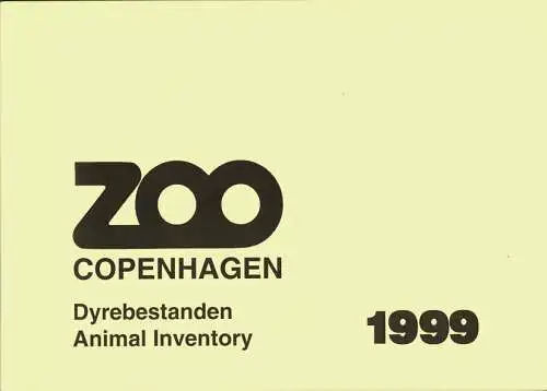 Tierbestand 1999. 